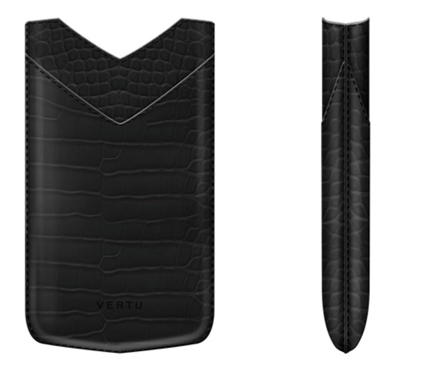 vertu quest black alligator